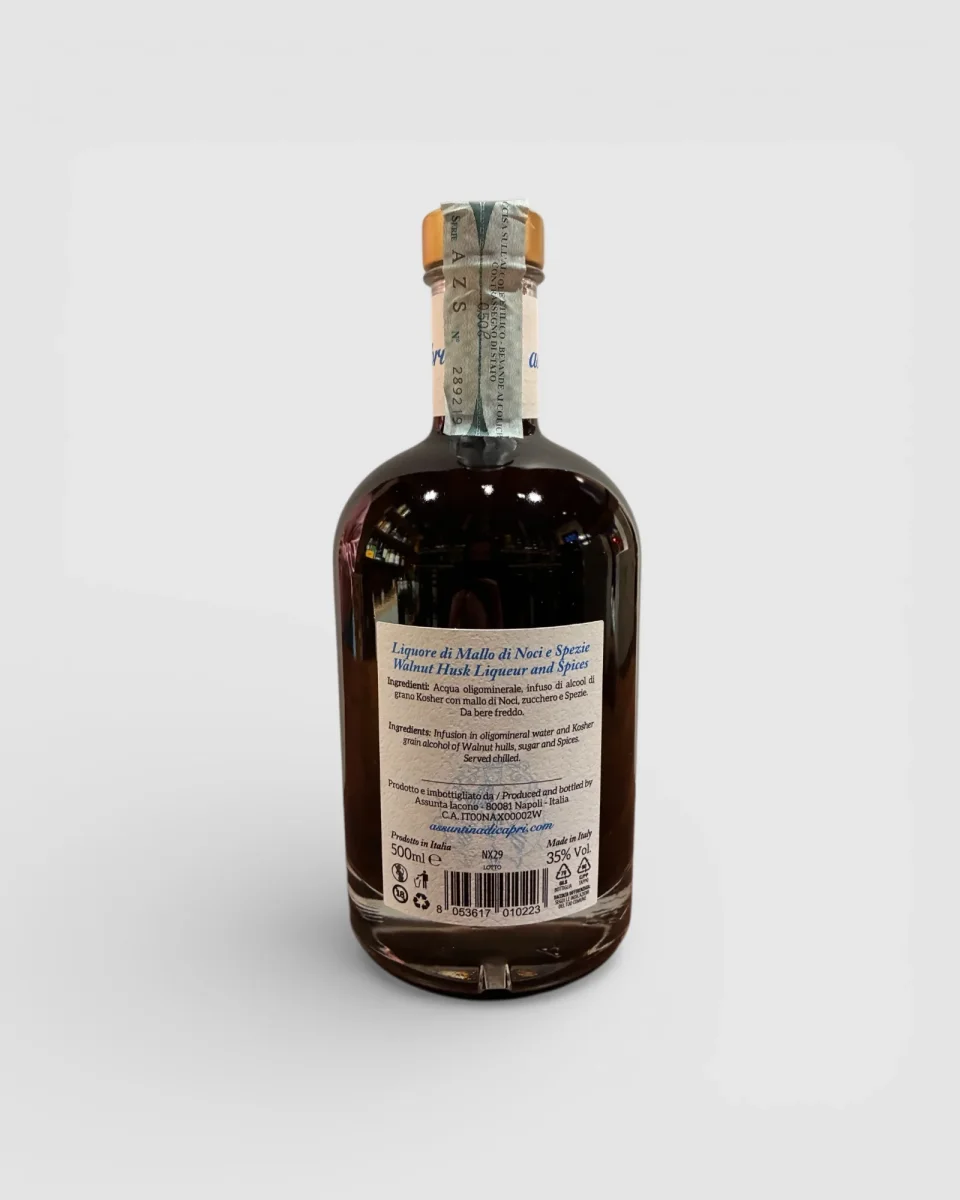 Nux liquore di Mallo di Noci e Spezie - Assuntina di Capri - immagine 3