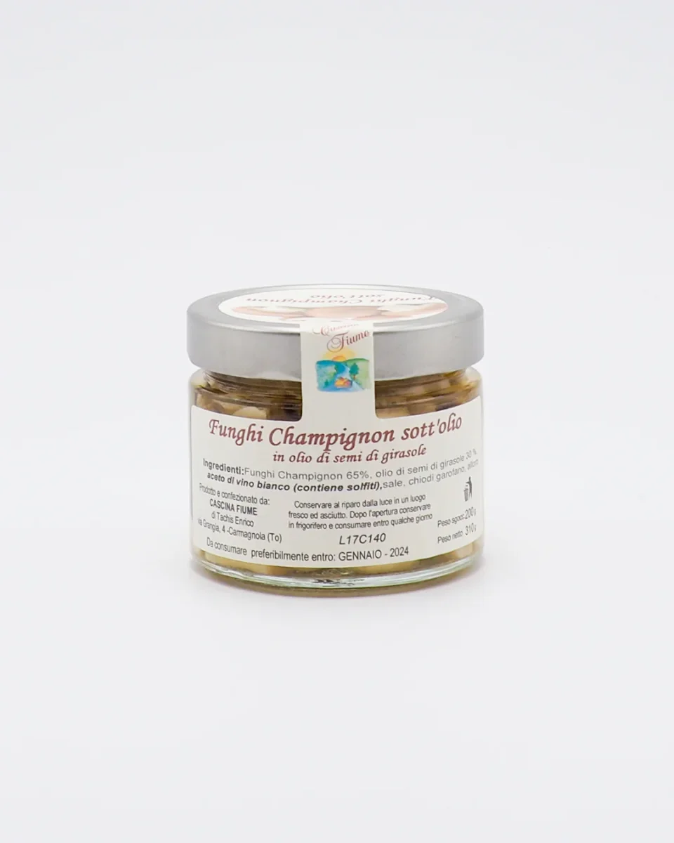 Funghi Champignon Sott'olio - Cascina Fiume - immagine 3