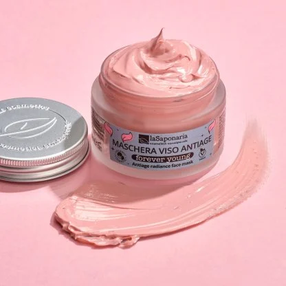 Maschera Viso anti-age e illuminante – Forever Young La Saponaria 50 ml - immagine 8